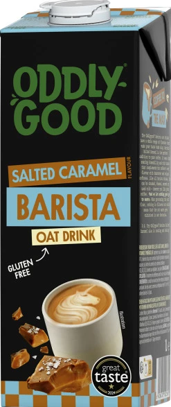 Kaerajook ODDLYGOOD, Barista, karamellimaitseline, gluteenivaba, UHT, 1L