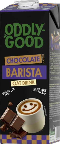 Kaerajook ODDLYGOOD, Barista, šokolaadimaitseline, gluteenivaba, UHT, 1L