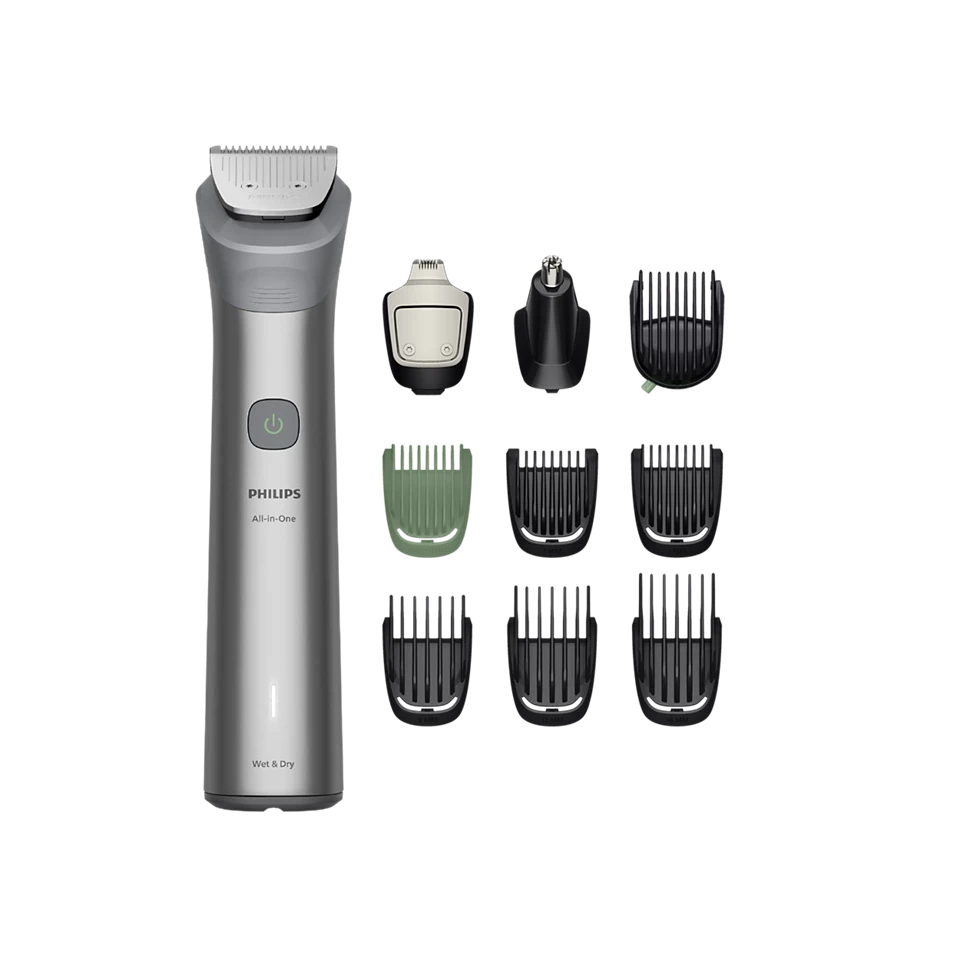 Philips All-in-One Trimmer | MG5921/15 5000 Series | Cordless | Wet & Dry | Number of length steps 11 | Light Gray