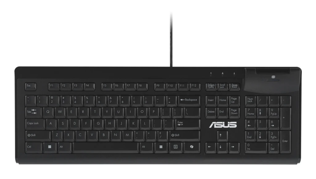 KEYBOARD KU100 BLACK/EST 90XB05E0-BKB050 ASUS