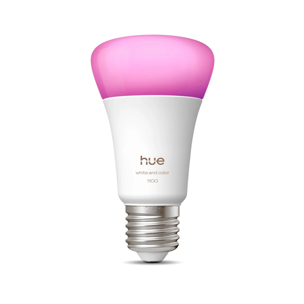 Philips Hue WCA 1100 A60 1P EU | E27 | 8.1 W | White and colour light | Bluetooth and Zigbee