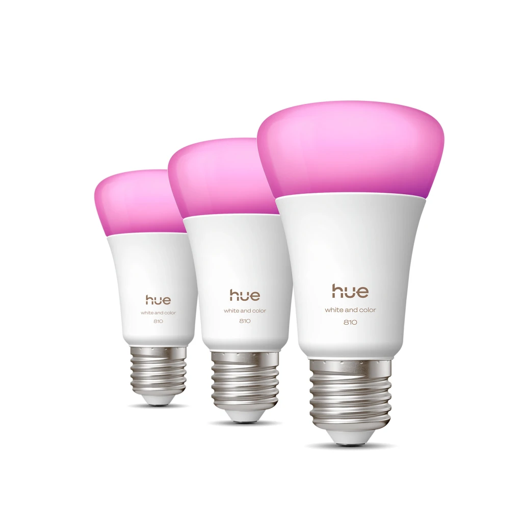 Philips Hue WCA 810 A60 3P EU | E27 | 6 W | Bluetooth, Zigbee