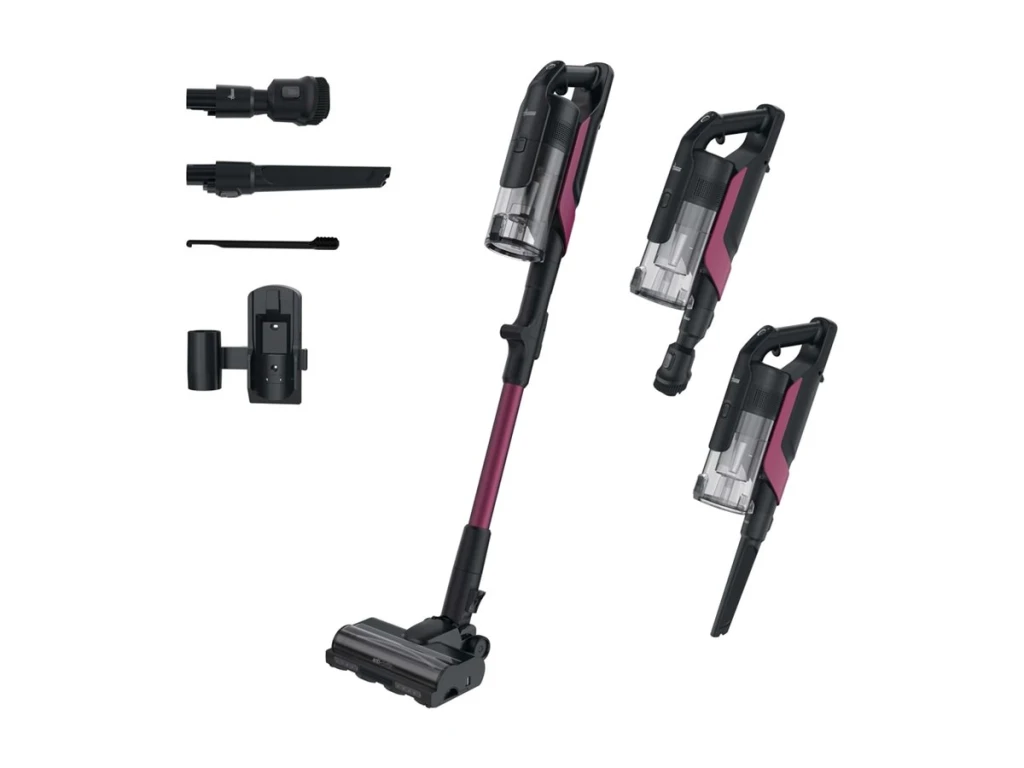 Hoover Vacuum cleaner | HF610HX 011 | Cordless operating | Handstick | 650 W | 21.6 V | Operating time (max) 100 min | Magenta