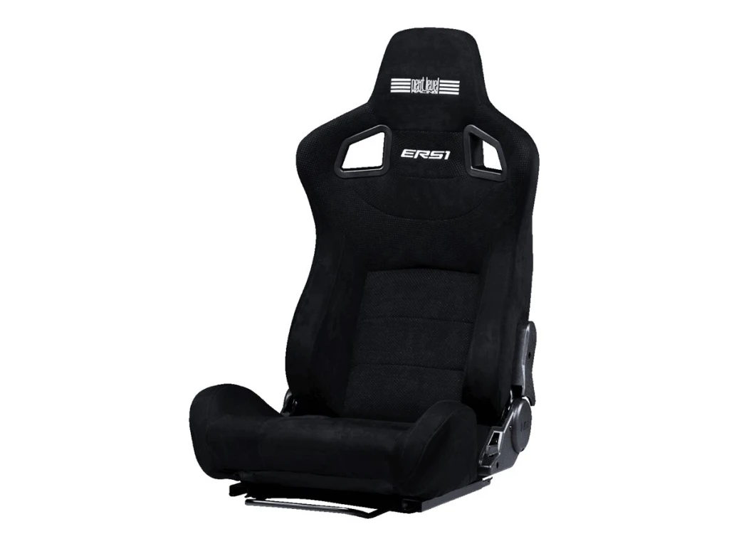 Next Level Racing ERS1 Elite Racing Seat, Leather and Mesh Edition | Black