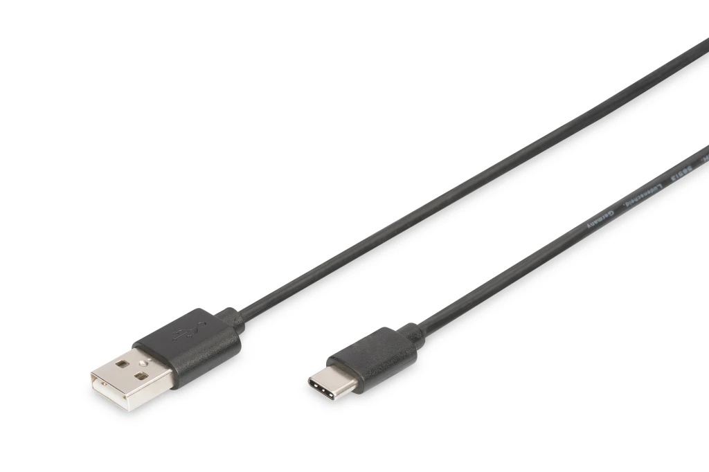 Digitus USB Type-C connection cable, Type USB-A to USB-C | AK-300154-018-S