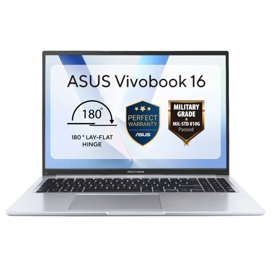 Asus Vivobook 16 X1605VA-MB1799W | Cool Silver | 16 " | IPS | WUXGA | 1920 x 1200 pixels | 60 Hz | Anti-glare | Intel Core i5 | i5-13420H | 16 GB | DDR4 | Solid-state drive capacity 512 GB | Intel UHD Graphics | Windows 11 Home | 802.11ax | Bluetooth version 5.3 | Keyboard language US international | Keyboard backlit | Warranty 24 month(s) | Batter