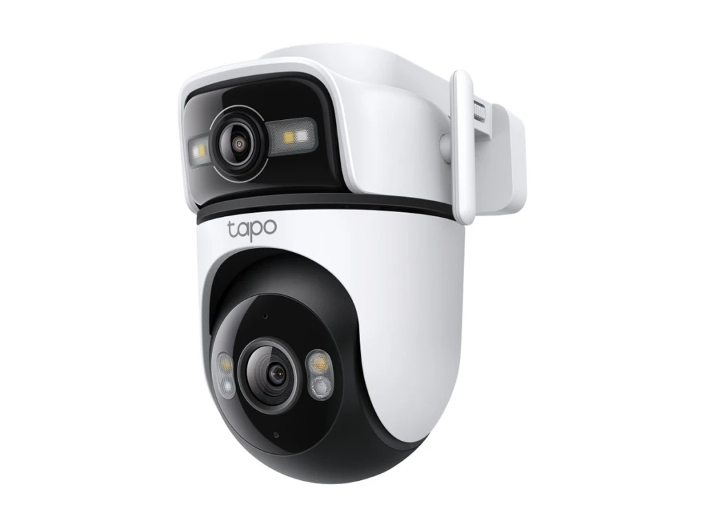 TP-LINK | Dual Lens Security Wi-Fi Camera | Tapo C545D | Dome | 3 MP | 6mm | IP66 | H.264 | MicroSD, up to 512 GB