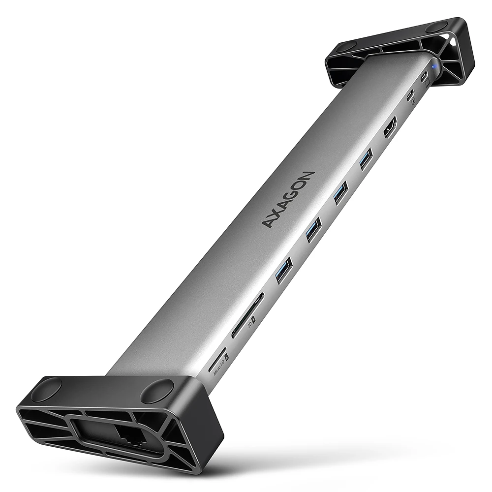 AXAGON USB-C 5Gbps LONGER 9in1 hub | HMC-10HLS