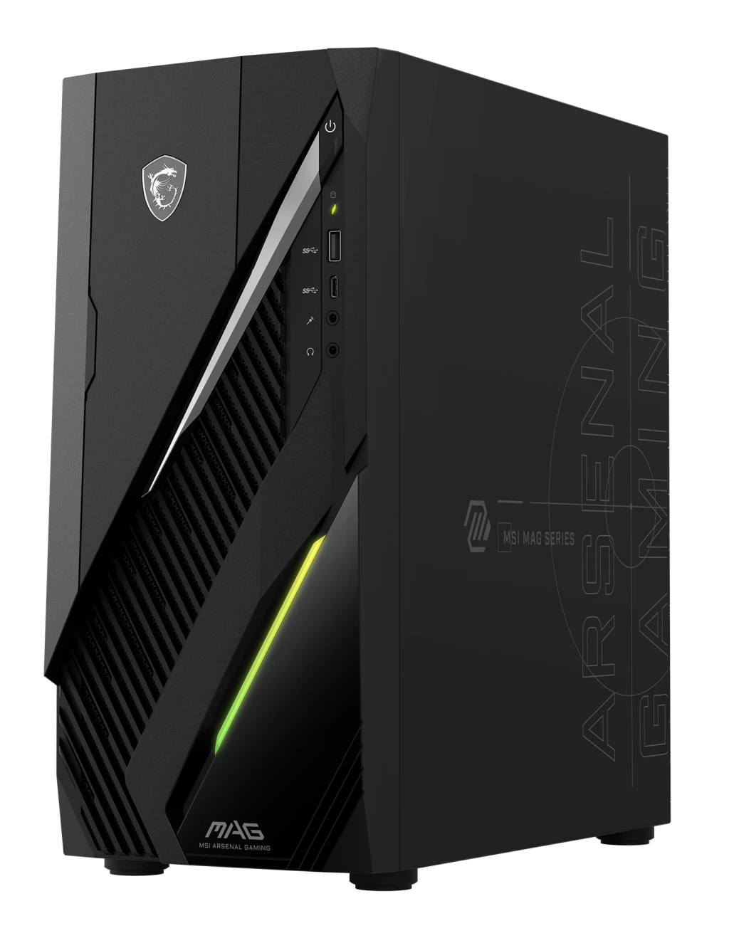 MSI MAG Infinite E1 | 14NVL5-104EU | Desktop | Tower | Intel Core i5 | i5-14400F | Internal memory 16 GB | UDIMM DDR5 | 1000 GB | NVIDIA GeForce RTX 5060 | No Optical drive | Keyboard language No keyboard | Windows 11 Home | Warranty 24 month(s)