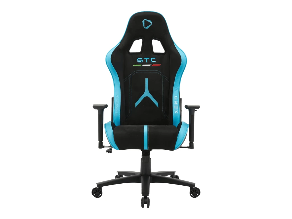 Onex Air Suede; PVC; Nylon caster; Metal | Gaming chairs | STC Alcantara L Series | Black/Blue