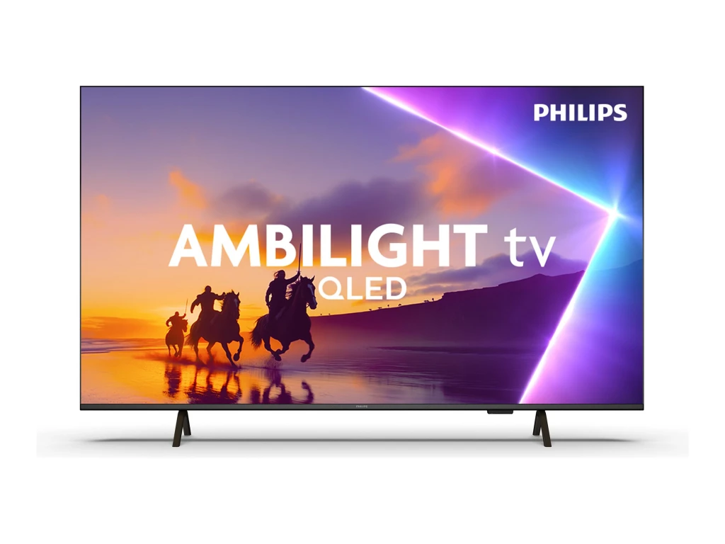 Philips 4K Ambilight TV | 55PUS8450/12 | 55 | Smart TV | TITAN OS | UHD | Black