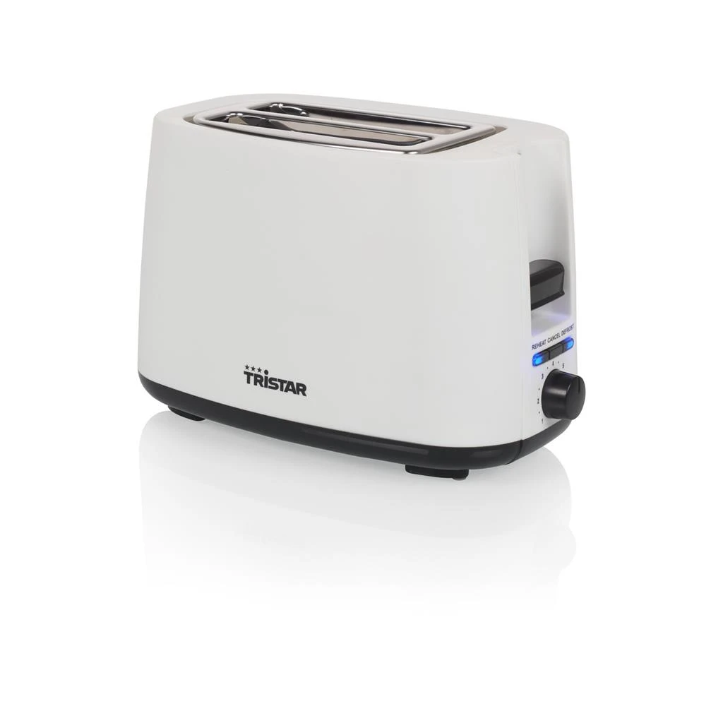 Tristar Toaster | BR-1055 | Power 750 W | Number of slots 2 | Housing material Plastic | White