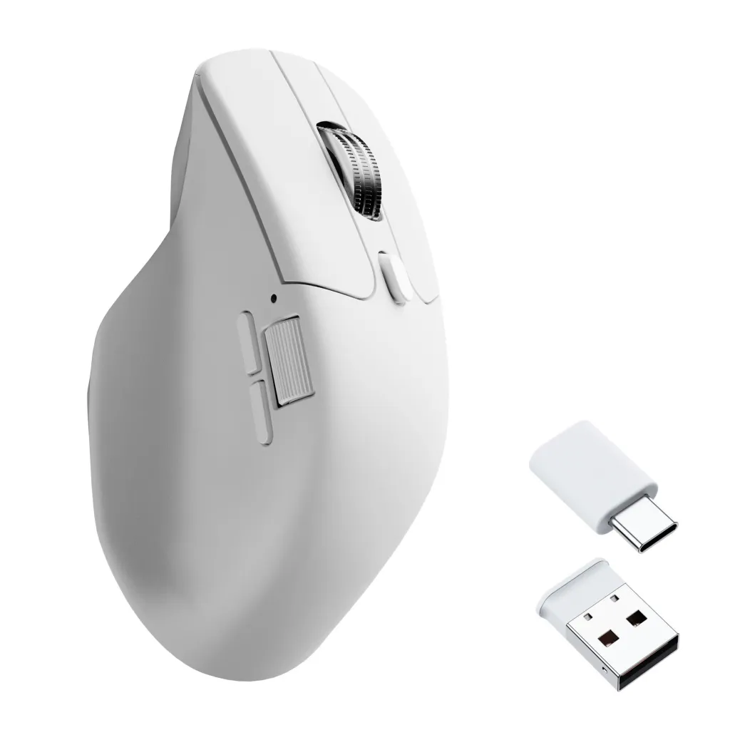 MOUSE USB OPTICAL WRL M6/WHITE M6S-B72 KEYCHRON