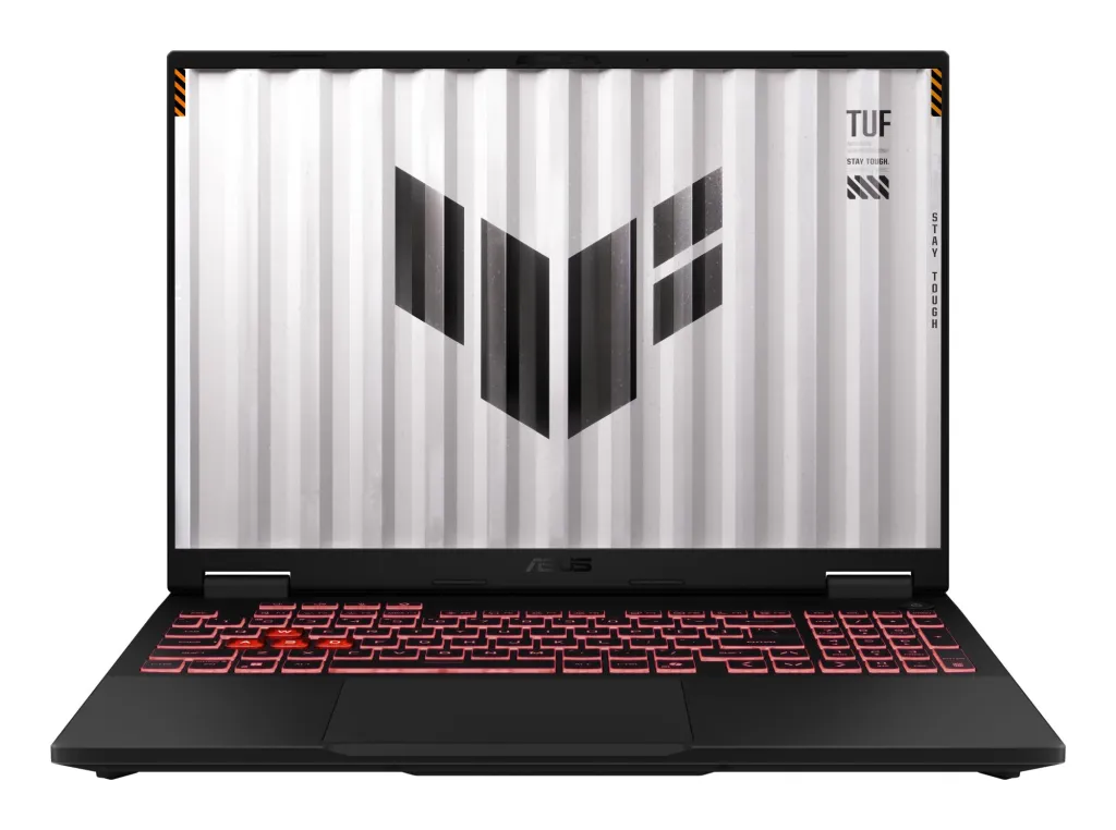 Notebook|ASUS|FA608UH-RV115W|TUF|CPU AMD RyzenT 7|260|3.8 GHz|16 "|1920 x 1200 pixels|RAM 16 GB|DDR5-SDRAM|SSD 512 GB|Discrete graphics NVIDIA® GeForce RTXT 5050|8 GB|On-board graphics Yes|Numeric keypad Yes|OS installed Windows 11 Home|Colour Grey|Weight 2.2 kg|5600 MHz|90NR0KS1-M008S0
