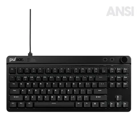 KEYBOARD USB XBOARD MS TKL/ANSI BLACK XBMS01 PULSAR