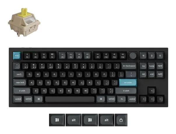 KEYBOARD WRL Q3 ULTRA/BLACK Q3U-M4 KEYCHRON
