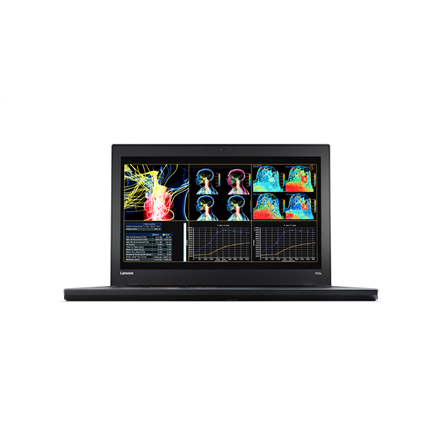 Lenovo ThinkPad P50s Must Mobiilne tööjaam 39,6 cm (15.6") 1920 x 1080 pikslit 6th gen Intel® Core™ i7 8 GB DDR3L-SDRAM 256 GB SSD Windows 7 Professional