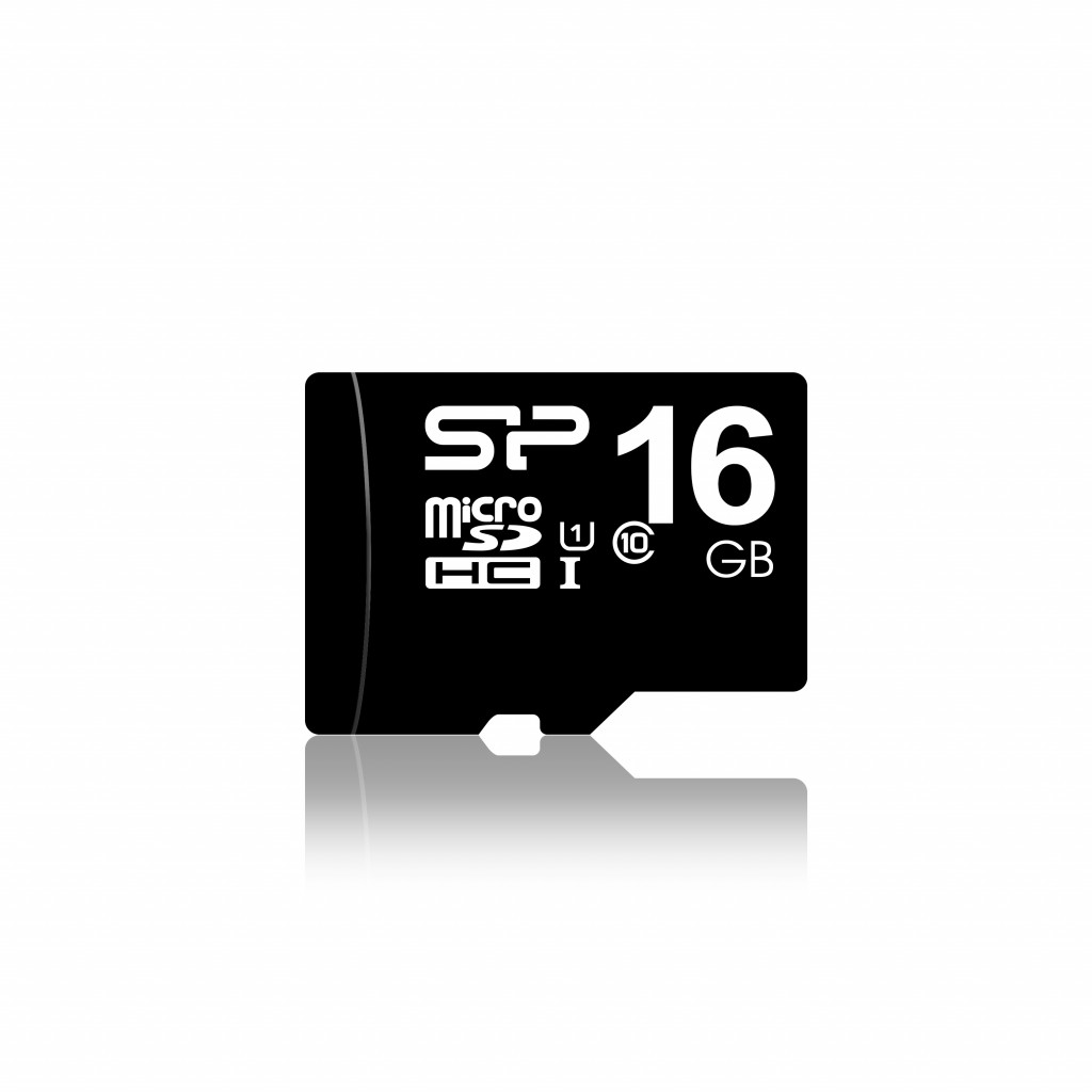 Silicon Power 16 GB MicroSDHC Flash memory class 10 SD adapter