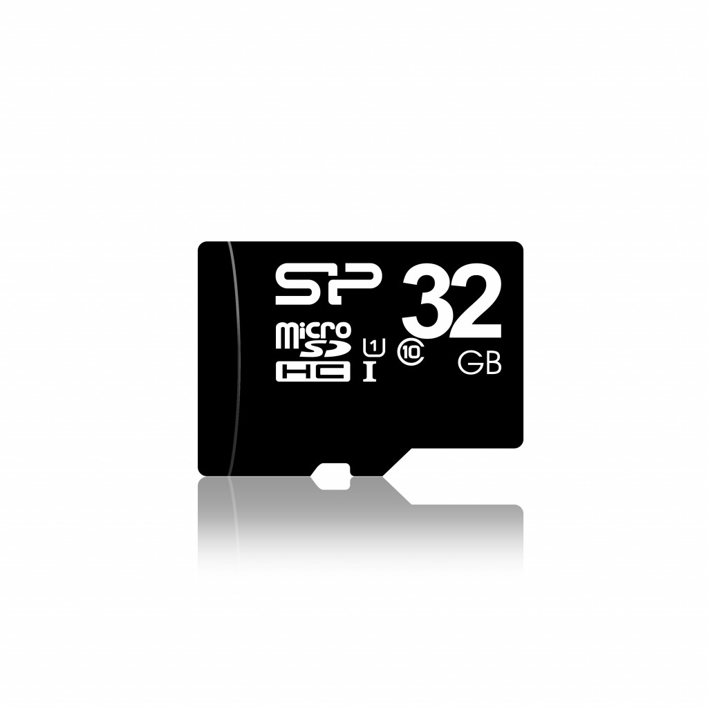 Silicon Power 32 GB, MicroSDHC, Flash memory class 10, SD adapter