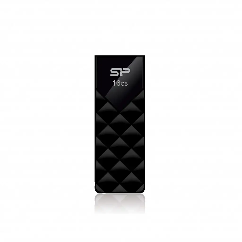 Silicon Power Mälupulk Ultima U03 16 GB, USB 2.0, Must