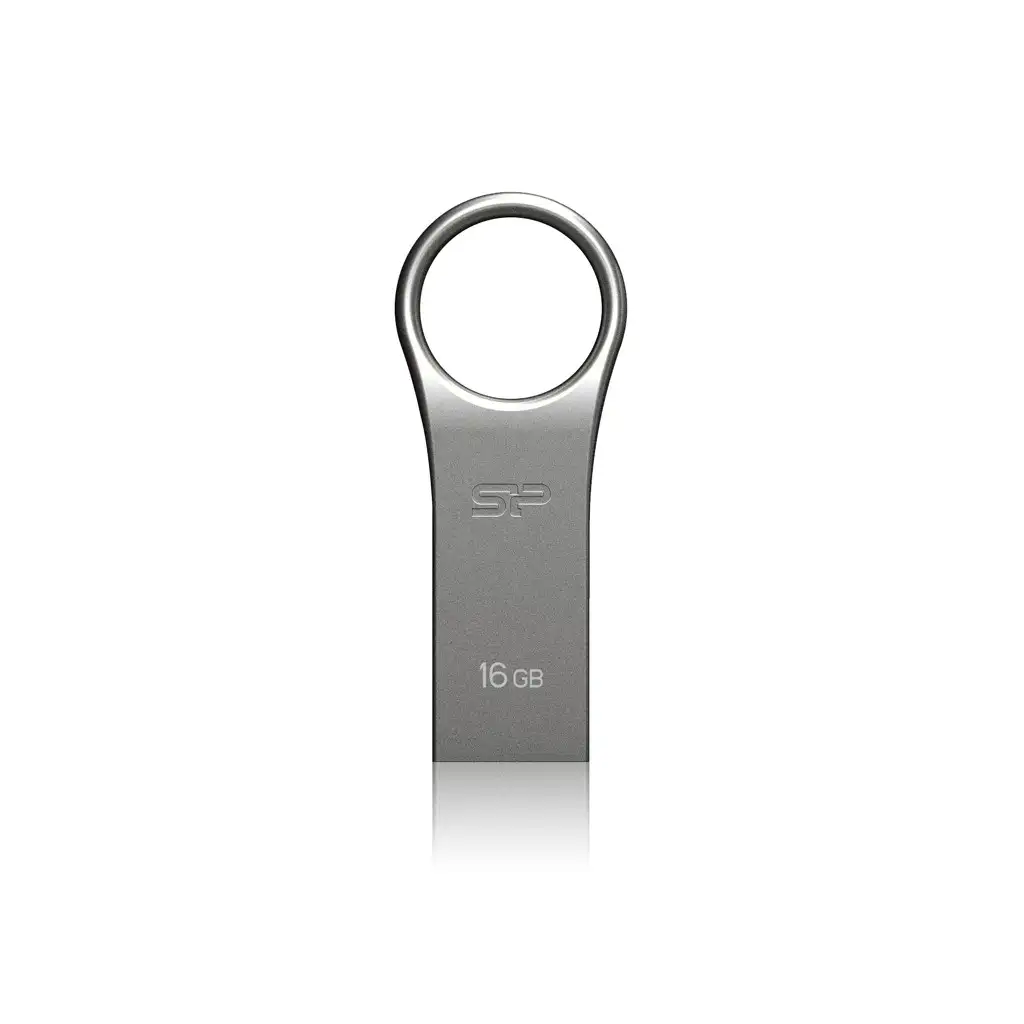 Silicon Power Mälupulk Firma F80 16 GB, USB 2.0, Hõbe