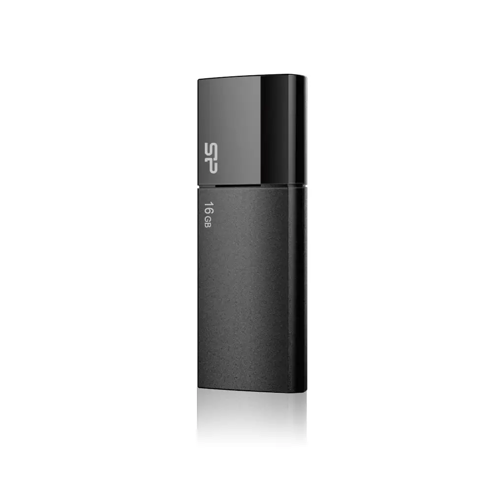 Silicon Power Mälupulk Ultima U05 16 GB, USB 2.0, Must