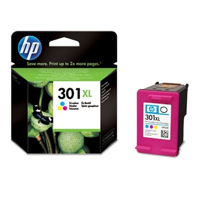 HP 301XL ink color blister
