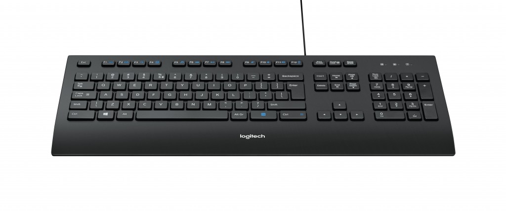 LOGI K280e corded Keyb.USB black (US)