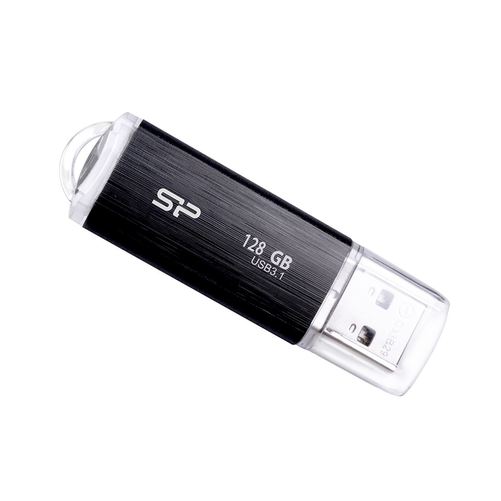 Silicon Power Mälupulk USB 3.1 Blaze B02 128 GB Must