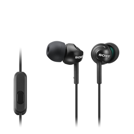 Sony In-ear Headphones EX series, Black | Sony | MDR-EX110AP | In-ear | Black