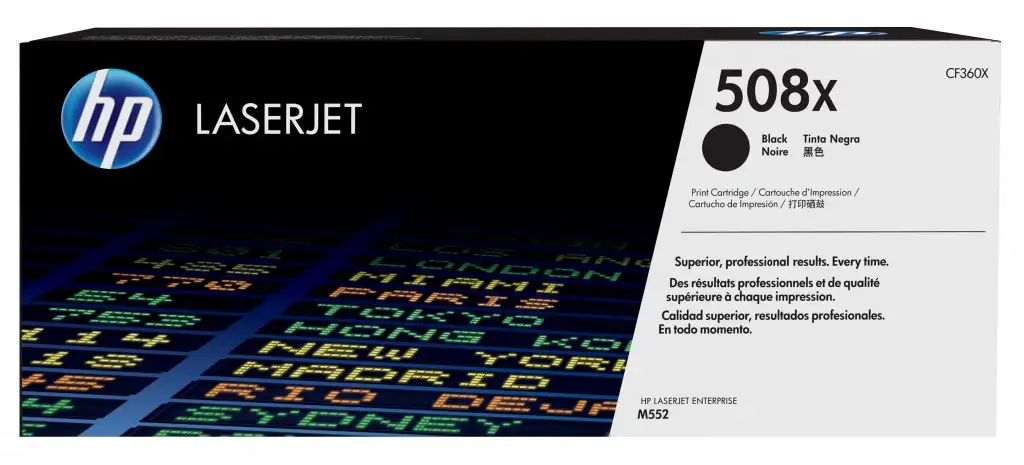 HP 508X Tonercartridge black