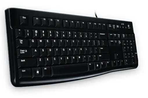 Logitech | K120 | Standard | Wired | EN/LT | 1.5 m | Black | USB Port | Lithuanian | 55 g