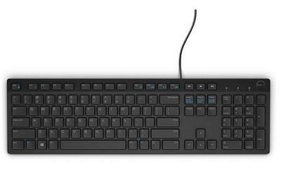 DELL KB216 klaviatuur USB QWERTY Vene Must