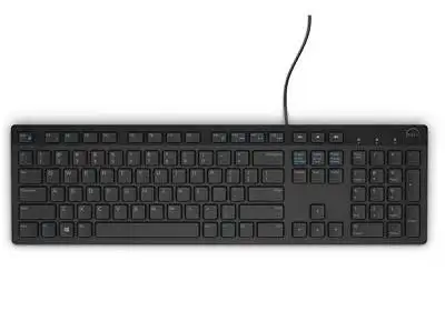 DELL KB216 klaviatuur Universaalne USB QWERTY Eesti Must