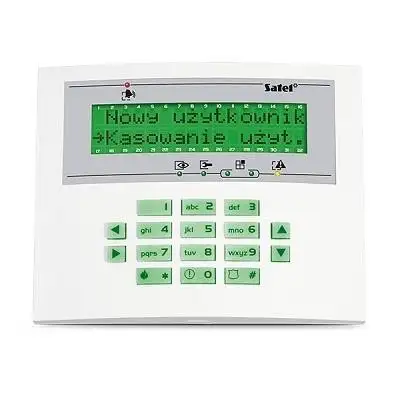 KEYPAD LCD /INTEGRA GREEN/INT-KLCDL-GR SATEL